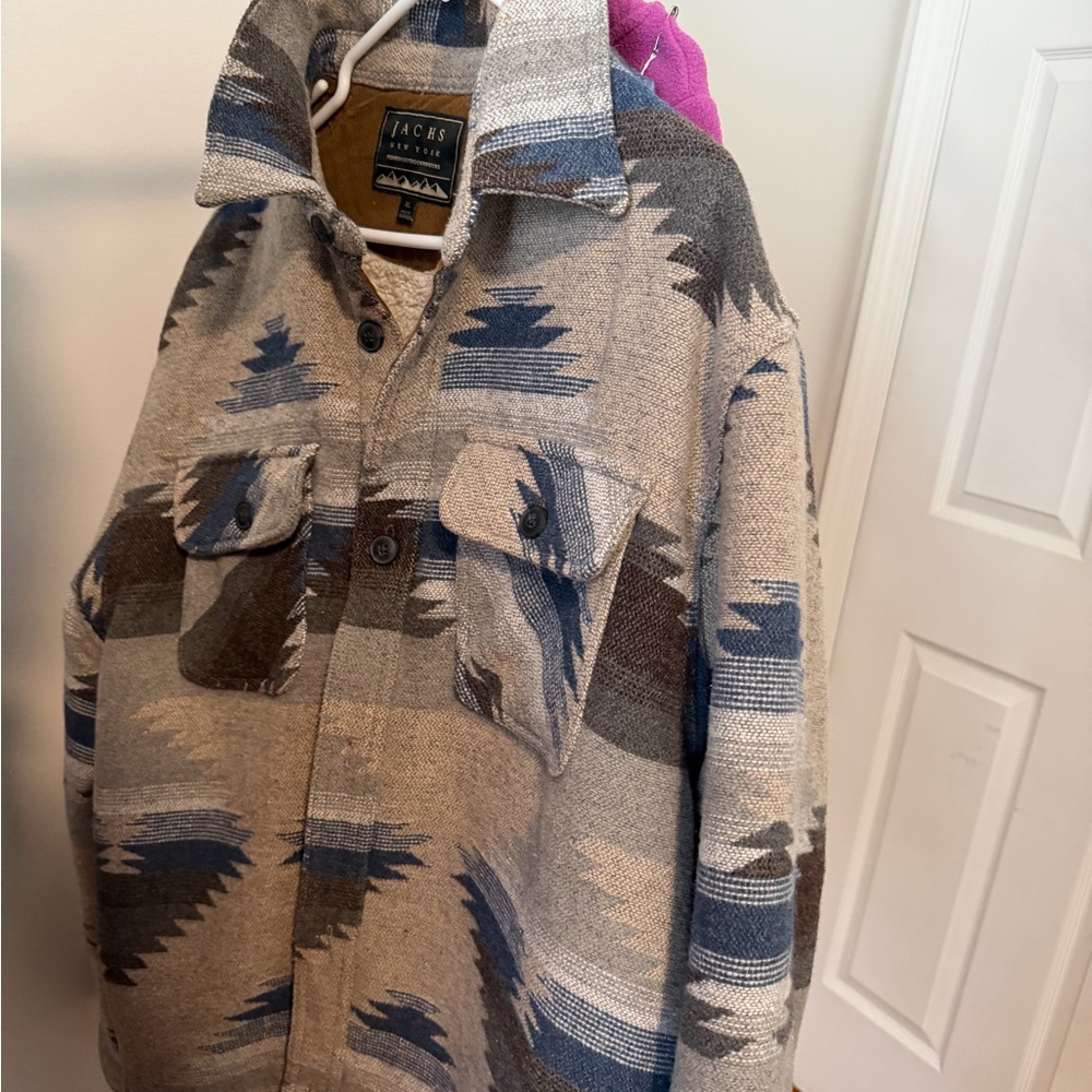Jach’s Aztec Patterned Jacket